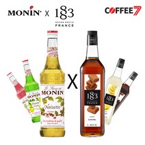 커피세븐 모닌시럽/1883시럽/모닝, [1883]헤이즐넛시럽 1000ml