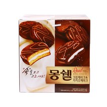 롯데 몽쉘 192g*6개 (크림 3개+카카오 3개) 대용량 36개입, 32g