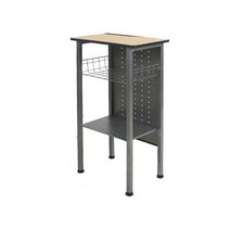 가구클럽 철재강의대 교탁/강연대, 블루