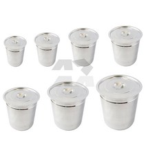천성정밀 BMP 스테인레스통 스텐304, 4호 뚜껑, 1개