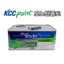 KCC페인트 모노탄중도 4kg, 회색