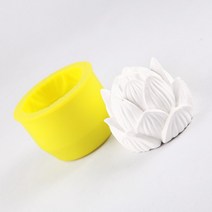 [캔들이케아] 천연 비누 만들기 재료 DIY 모음 비누베이스 / 기타재료, 1구 연꽃 몰드