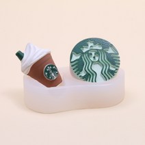 캔들이케아 노마진 몰드 10종 비누몰드 석고방향제 총집합 비누베이스/기타재료, 별다방 로고 앤 커피 몰드