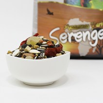델리네이처 세렌게티 (회색앵무세네갈카이큐) 혼합 모이 2kg 앵무새 사료, 1개