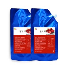 오붐 딸기 리플잼 1kg+ 1kg 2개, 2kg
