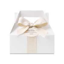 [인디케이] 화이트 핸들 상자 소 2개, 단품