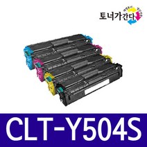 삼성 CLT-Y504S CLP-415N SL-C1404W SL-C1453FW 재생토너, 노랑, 1개