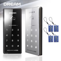 드림 DR-300 카드키4개 디지털도어락 번호키 현관키 열쇠 전자키 도어록, 실버(번호+카드키4개) / C구역 설치의뢰