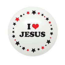 여름성경학교풍선, I♥JESUS, 10개
