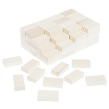 직육면체 쌓기나무(4cmx2cmx1cm) 원목 50p/국산