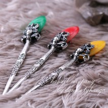 [한설한복]543.M 삼색 주석 옆꽂이 뒷꽂이 첩지