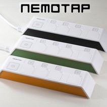 네모탭 3구 4구 5구 멀티탭 멀티콘센트, 오렌지, 네모탭 4구 개별형 1.5m, 1.5m, 1개
