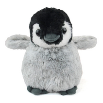 동물인형 WILD REPUBLIC(와일드리퍼블릭) 회색 아기펭귄인형 (#10844) 봉제인형, 16cm