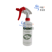 라이노 분무기 500ml 견고한 분사기 약품 세제 분사, 1개