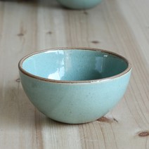 토비 소담 그린 밥 공기, 브라운, 1개