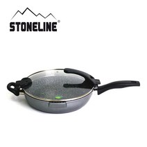 독일명가 스톤라인 프리미엄 인덕션 팬, 퓨처 28cm(유리뚜껑포함)