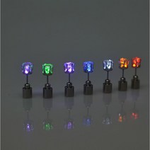 led 클럽 파티 귀걸이
