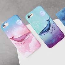 트라이코지 돌핀파라다이스 3D곡면 휴대폰 케이스