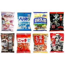 일본 카스가이 꽃사탕 박하사탕 우유사탕 흑사탕 커피사탕 계피사탕 땅콩사탕 소금사탕 8종모음, 1개, 선택6_카스가이 계피사탕