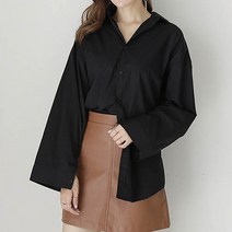 [플레이팝] 여성용 뮤즈 언발셔츠