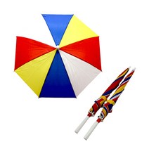 [샘트라이크우산] 석광교재 색동우산 칼라우산 운동회 응원용품