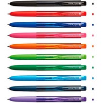 시그노 유니볼 0.28mm 0.38 0.5 볼펜, RT1(노크) 0.28 레드 UMN15528.15