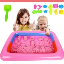 모래놀이 칼라모래놀이세트1.8kg 감각놀이, 모래색모래놀이세트, 1.8kg