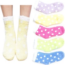 제이코튼 JCOTTON SOCKS 여성 솔리드 수면양말5종세트