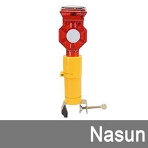 스마토 쏠라 경고등 휀스설치 반짝이 도로공사현장, 1개