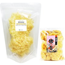 바른건강 건조 흰목이버섯 은이버섯 백목이버섯, 80g, 3개
