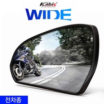 포원) 카비스 전차종 와이드 광각 발수코팅 사이드미러 차량용품, 현대 - 싼타페CM(램프 무)
