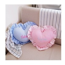 리빙데코 In my heart 쿠션, 블루