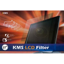 KMS LED&LCD 보호 필터 모니터 화면 보호기 17형 일반, 27형 와이드, 1개
