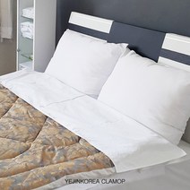 클라모프 순면 호텔식 이불보조시트, 120수 무지