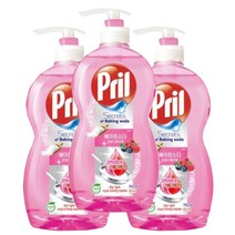 프릴 New 베이킹소다 와일드베리, 3개, 750ml