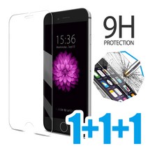 프로텍트보이 갤럭시 S7엣지 9H 강화유리필름 1+1, 1세트