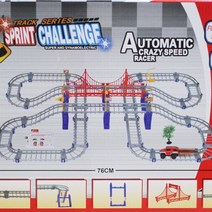 기차놀이 자동차 레일카 레일자동차 트랙시리즈 작동완구 스프린트챌린지, 1602