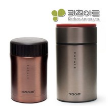 키친아트 라팔 골드메탈 보온죽통, 01.골드메탈 430ml