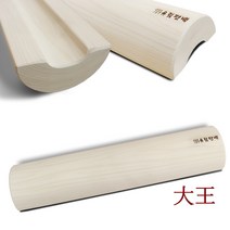 유림편백 편백나무 히노끼 수제작 안마 지압 경침 안마봉 지압봉, 목지압기 경침50cm 특대 왕 경침 경추 배개 통원목 편백나무 피톤치드, 1개