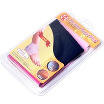 토탈하우스 닥터 풋 패드 블랙, 1세트