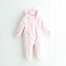 리틀궁 별패턴 방한우주복