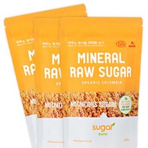 아우노 콜롬비아 사탕수수 100% 비정제 유기농 미네랄슈가 아우노슈가320g 벌크, 320g, 3팩