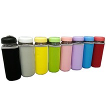 베베데코 무지 마이보틀 파우치 500ml 1p, 레드