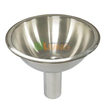 위드리빙_스텐 깔때기뚜껑(매립형) 180호(외경180x구멍50) (WL-5000), 단품