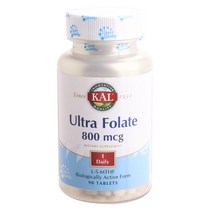 Kal 울트라 폴레이트 800mcg 타블렛, 90개입, 1개