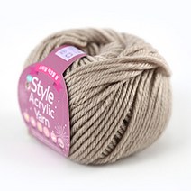 [앵콜스] 스타일아크릴실(10개사면 1개덤) 뜨개실 털실 손뜨개, 24 연베이지