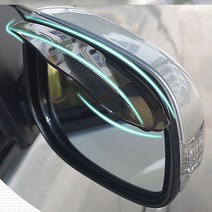 다다365 자동차 빗물커버 차량용 미러 사이드미러 커버, 2개입, 전 차종