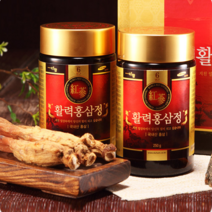 [대동고려삼] 활력홍삼정 250gx2병 6년근 홍삼농축액 홍삼액기스, 2개, 250g