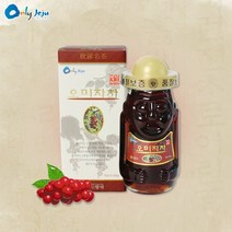 오렌지나무 실속있는 차 선물_제주 탐라 하르방 오미자차600g_유리용기에 담았어요!, 1개