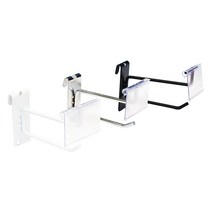메쉬망 이중후크/망후크/휀스망 부속/매장 진열 수납, 50mm, 화이트